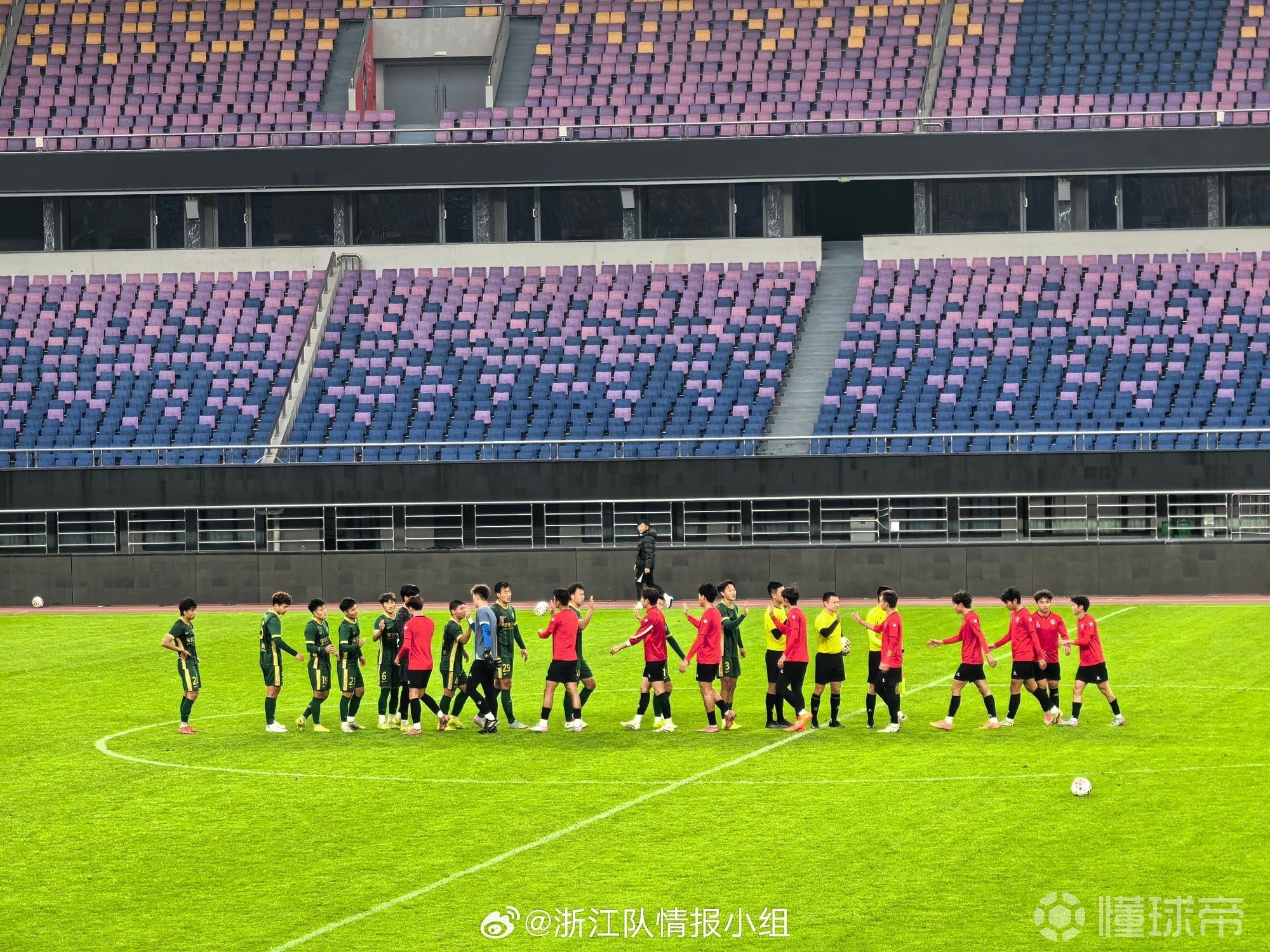 热身赛：浙江4-2广西恒宸，托利奇、刘浩帆建功，陶强龙破门